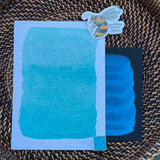 Bleu Verte Duo Shimmer Metallic- Good Honey Handmade Artisan Watercolor Paint- Color shifting Pure Pigment