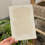 Warm Sand- Good Honey Handmade Artisan Watercolor Paint-semi-Opaque Earth Natural White Pure Pigment