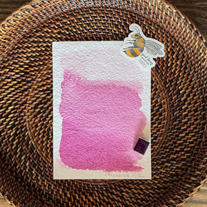 Ultramarine Pink- Good Honey Handmade Artisan Watercolor Cool Violet Pink Pure Pigment