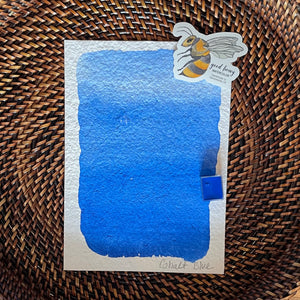 Cobalt Blue- Good Honey Handmade Artisan Watercolor Paint-Medium Cool Blue Pure Pigment