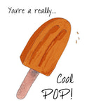 Cool Pop, Father's Day- A2 Greeting Card