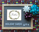 Peace Wreath -A2 Holiday/ Christmas Greeting Card